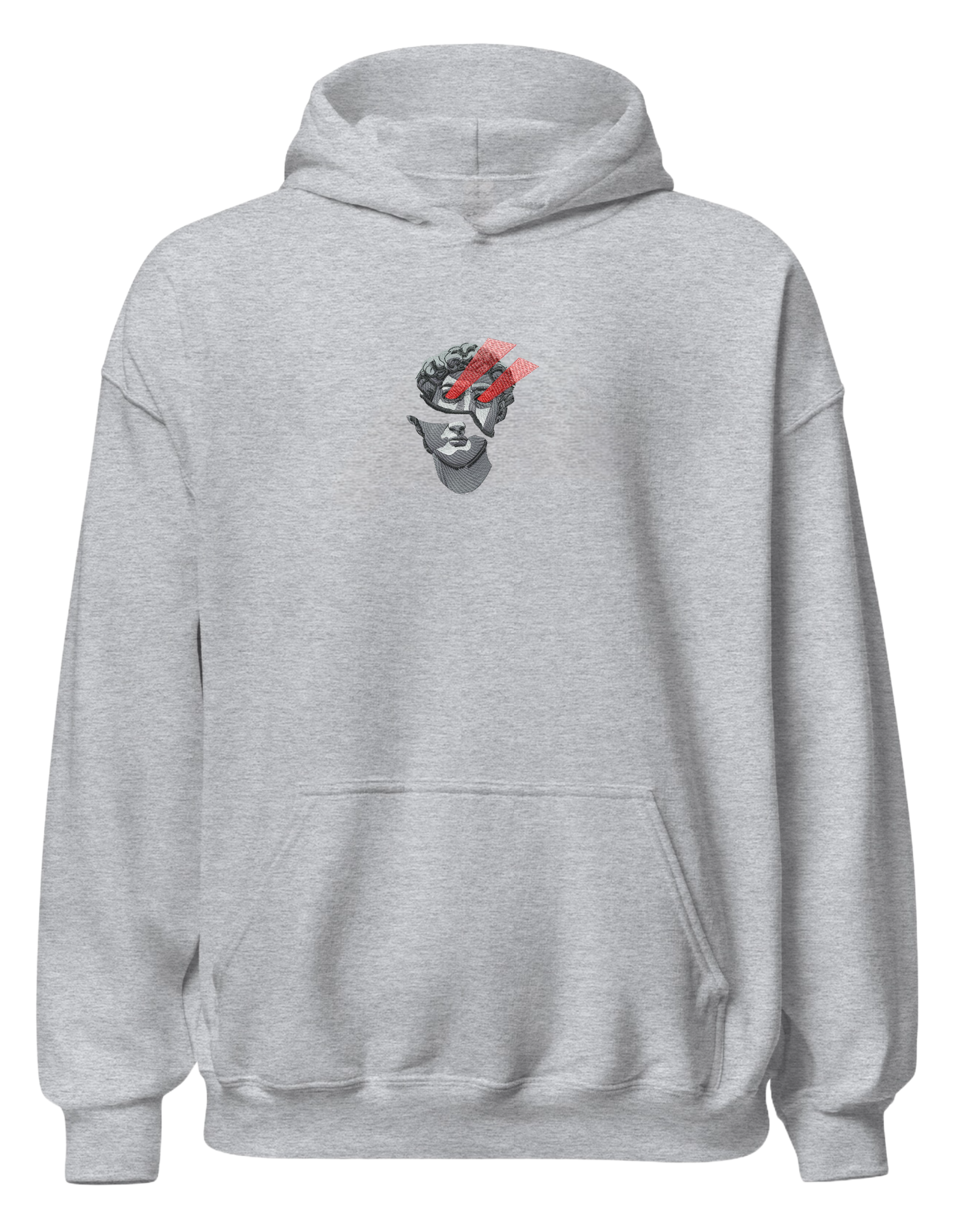 David laser eyes hoodie Sculpturi - Thread Muse