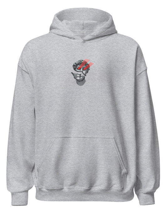 David laser eyes hoodie Sculpturi - Thread Muse