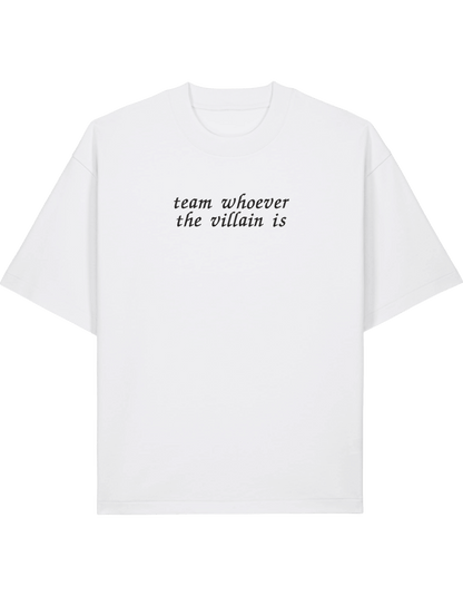 Team villain tricou bookish