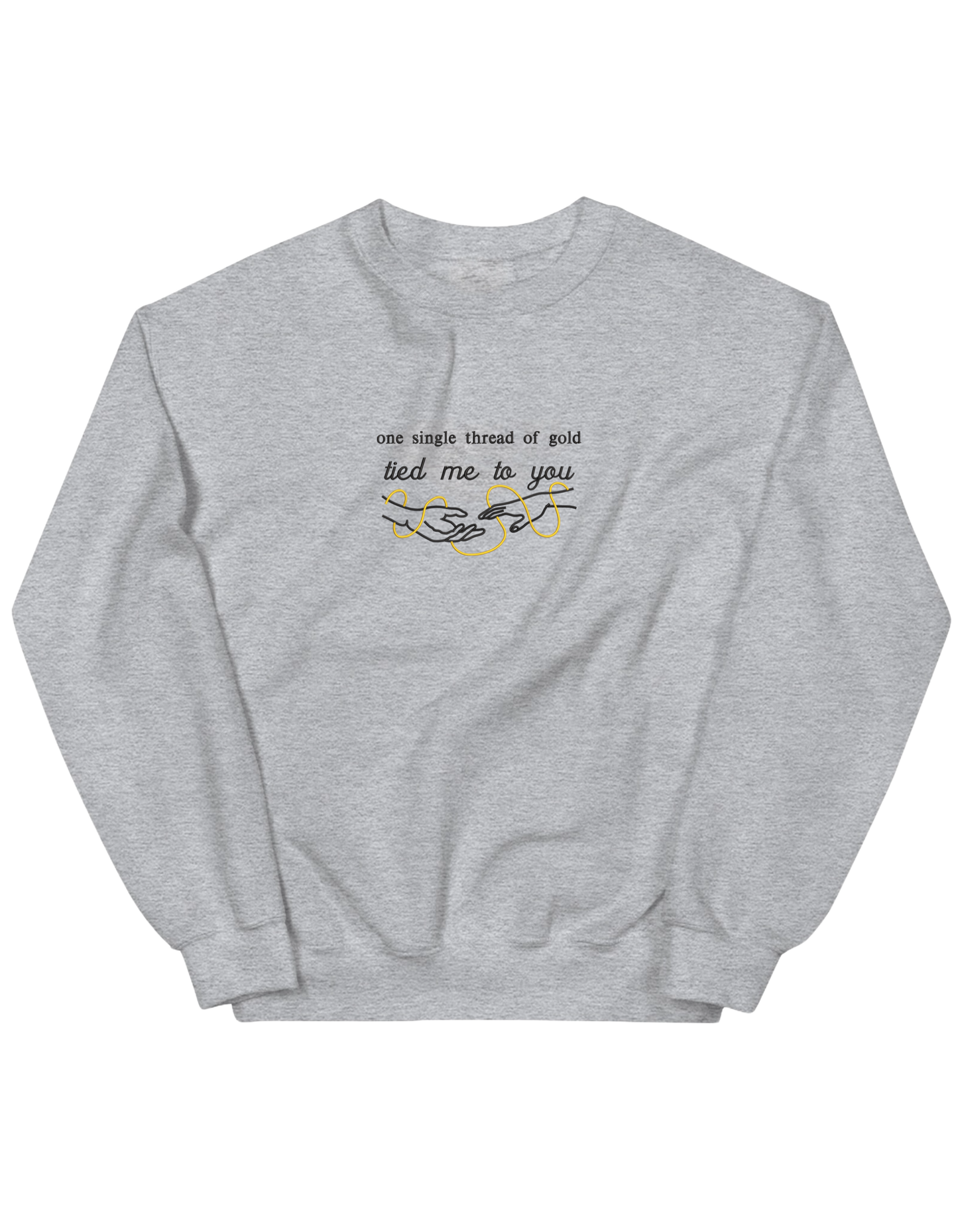 Invisible string hands sweatshirt Taylor Swift - Thread Muse
