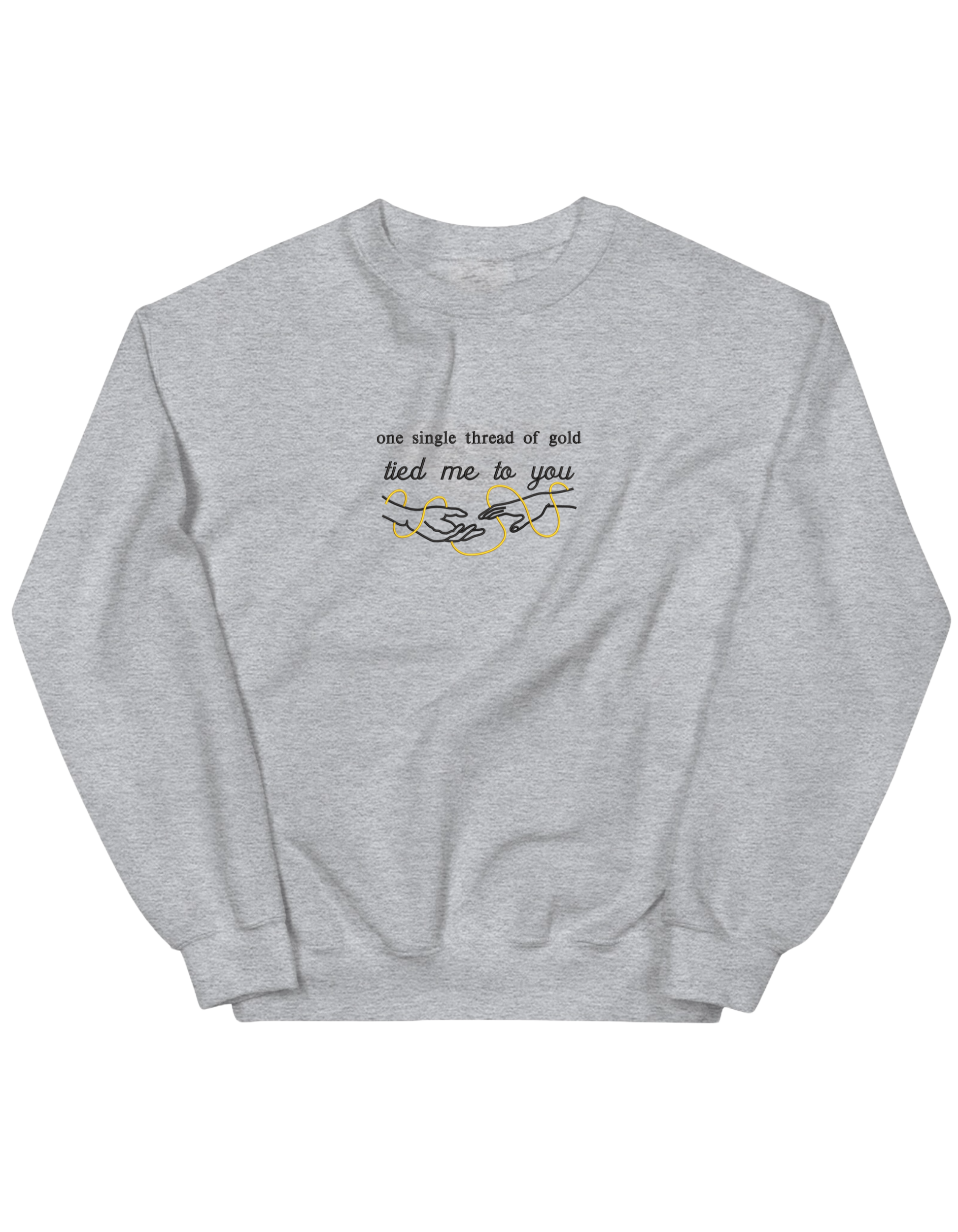 Invisible string hands sweatshirt Taylor Swift - Thread Muse