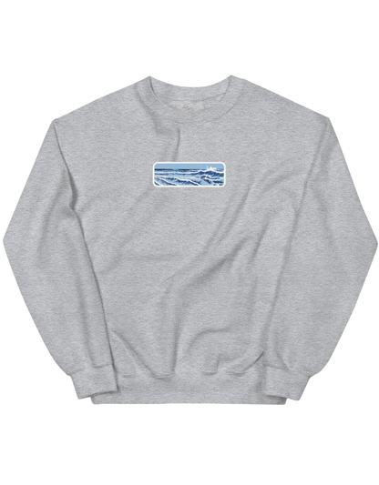 Japanese ocean waves sweatshirt Picturi - Thread Muse