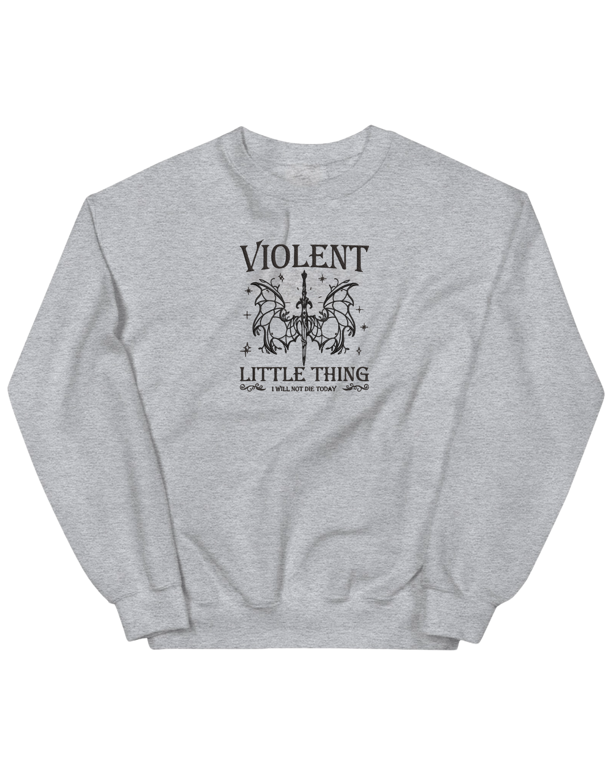 Violent little thing sweatshirt Fourth Wing - Thread Muse