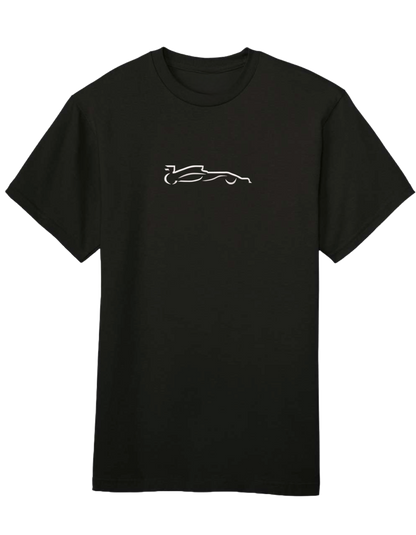 Race car outline tricou F1
