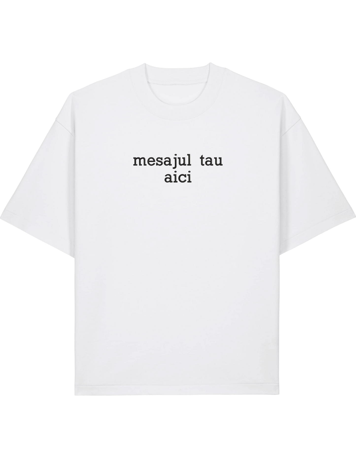 Tricou personalizat font sherif