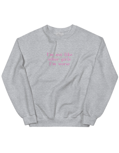 Other girls sweatshirt Girly