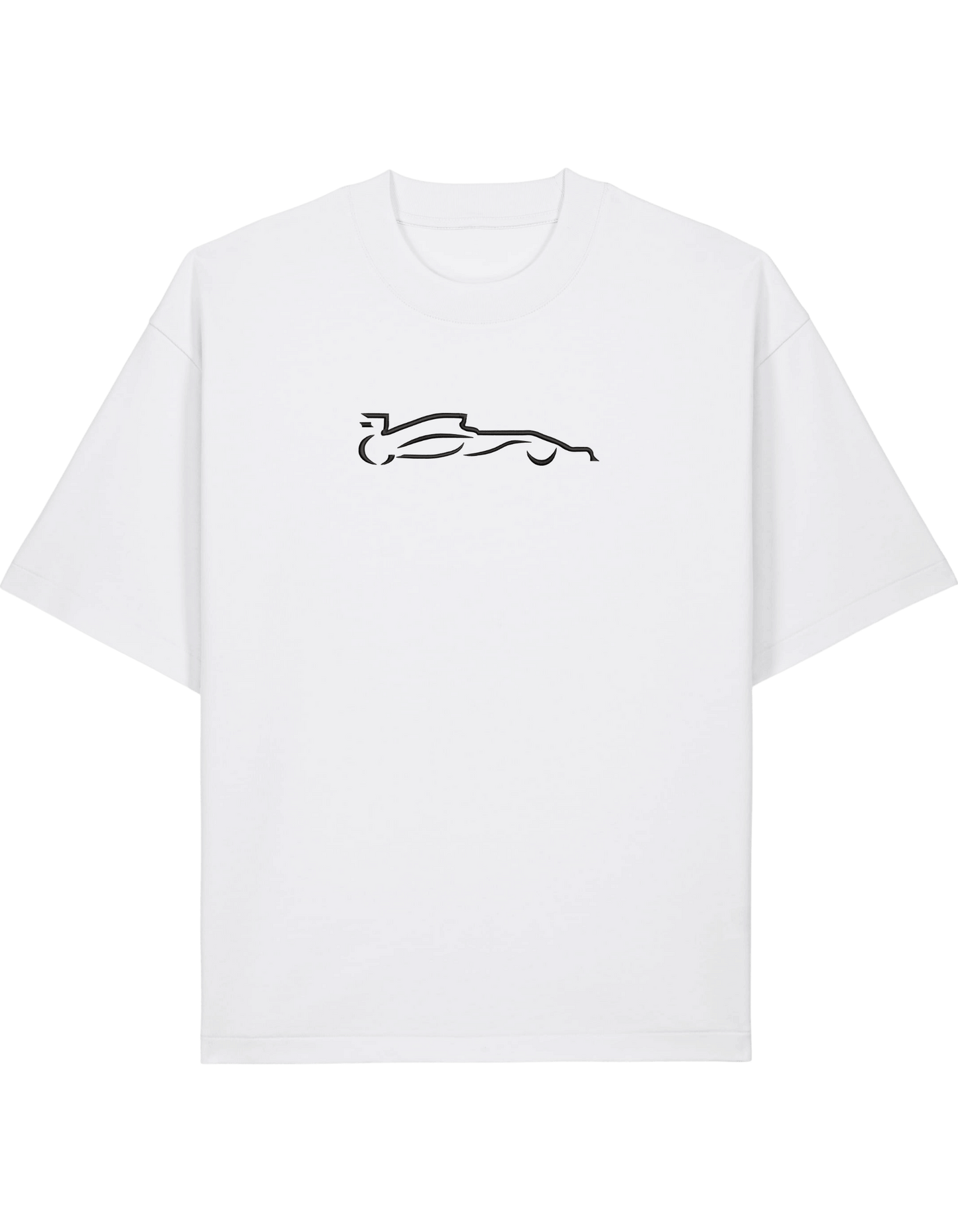 Race car outline tricou F1