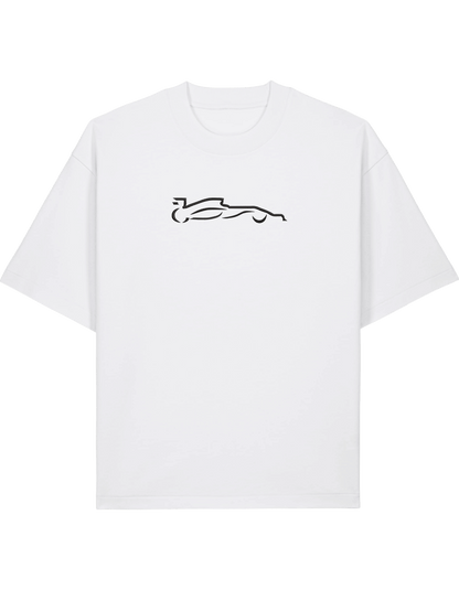 Race car outline tricou F1