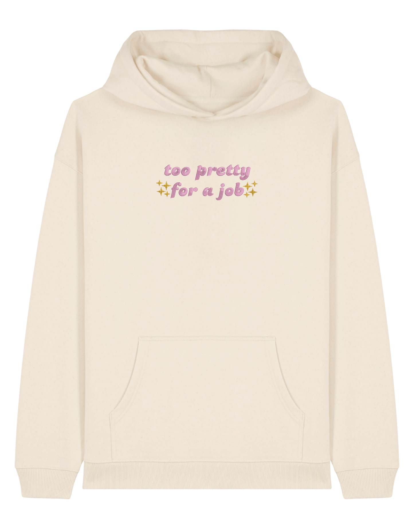 Too pretty hoodie Girly