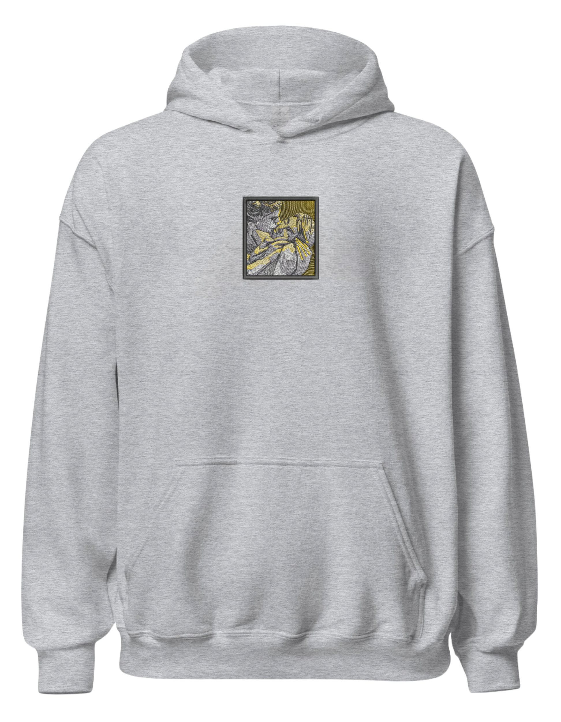 The Kiss Yves Pires hoodie Sculpturi - Thread Muse