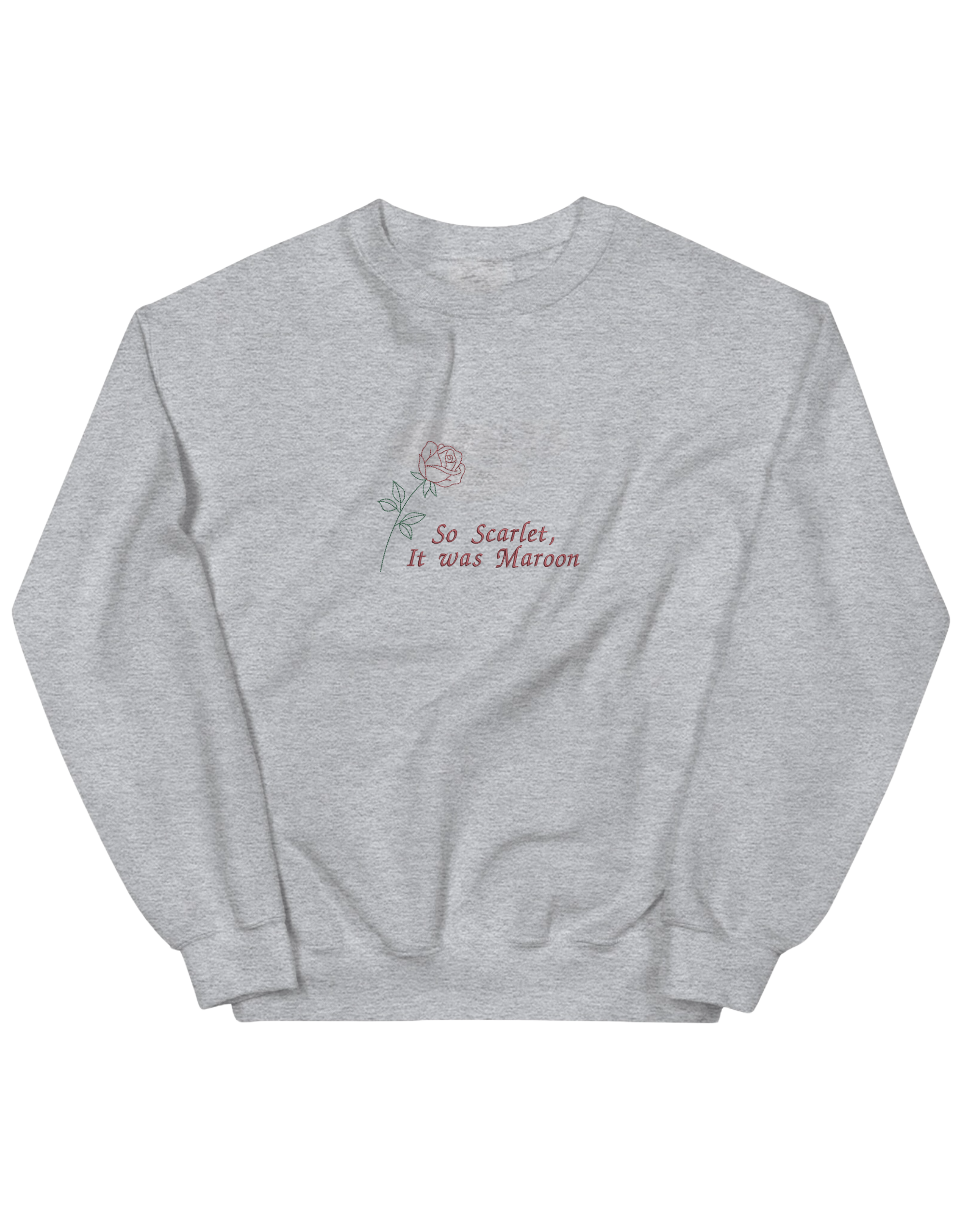 Maroon sweatshirt Taylor Swift - Thread Muse