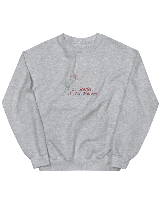 Maroon sweatshirt Taylor Swift - Thread Muse
