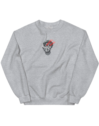David laser eyes sweatshirt Sculpturi - Thread Muse