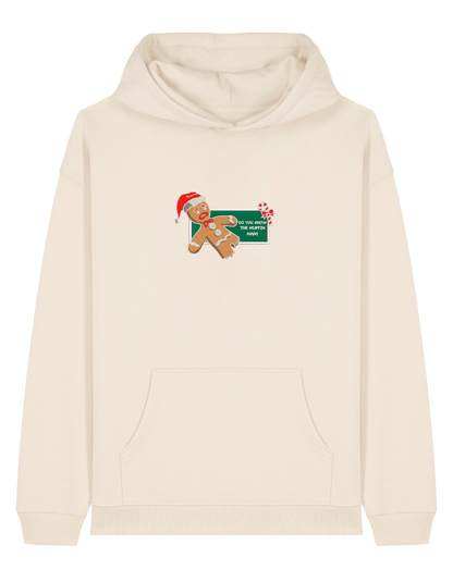 Gingerbread man hoodie Craciun