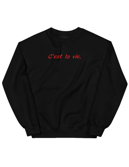 C'est la vie sweatshirt Girly
