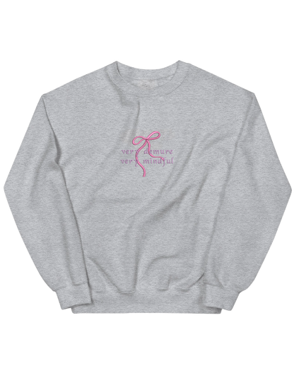 Demure sweatshirt Girly - Thread Muse