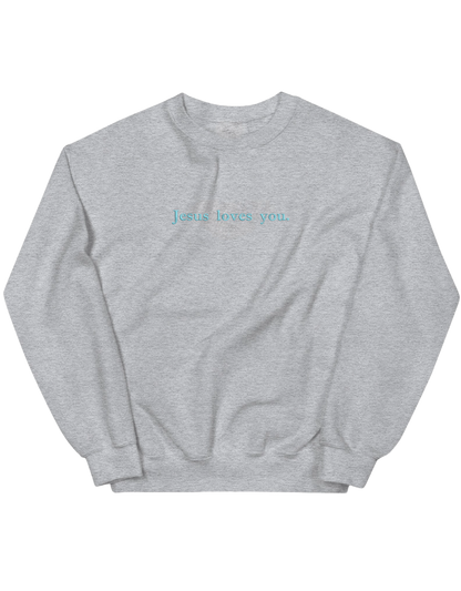 Jesus loves you sweatshirt