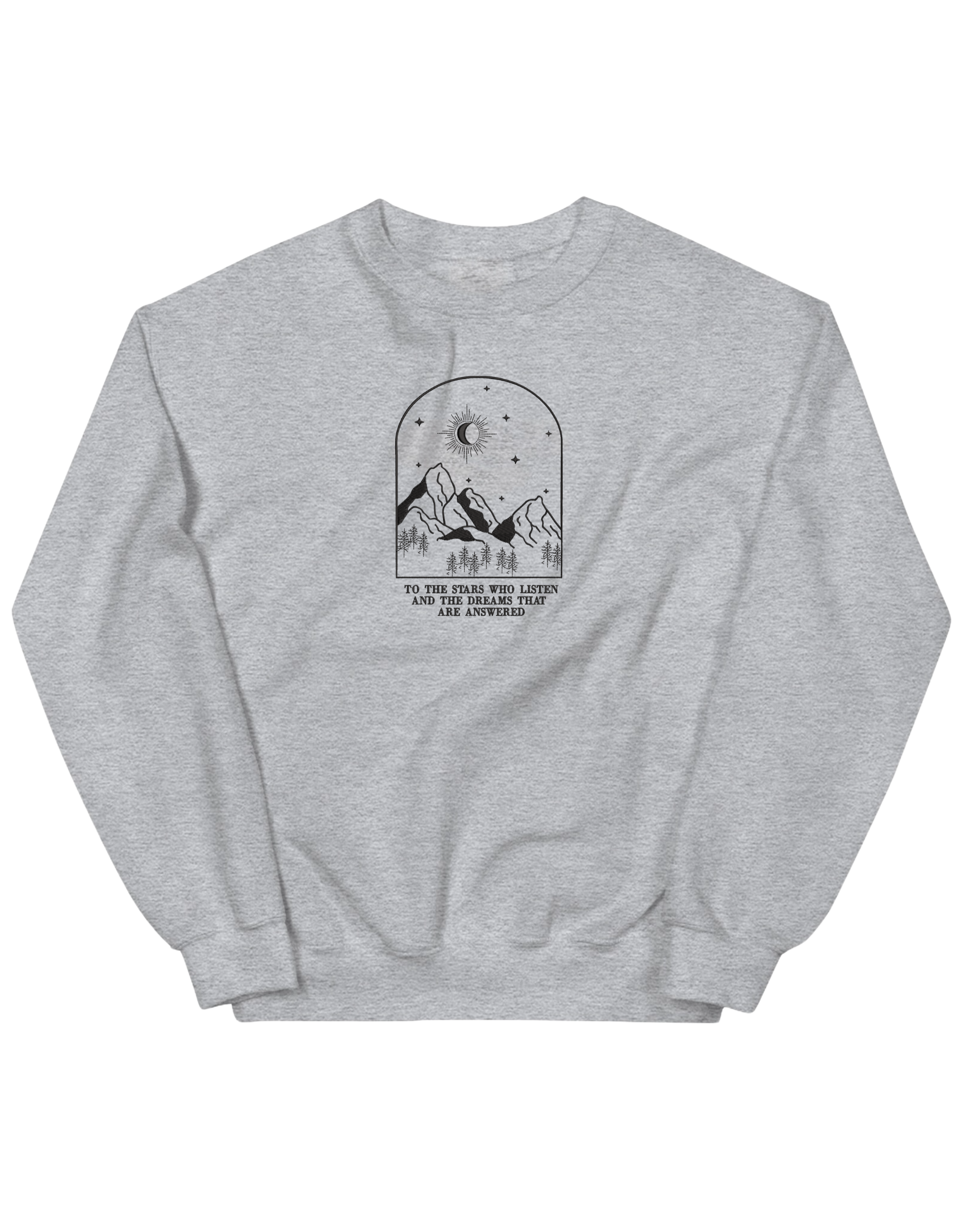 To the stars mountains sweatshirt ACOTAR - Thread Muse