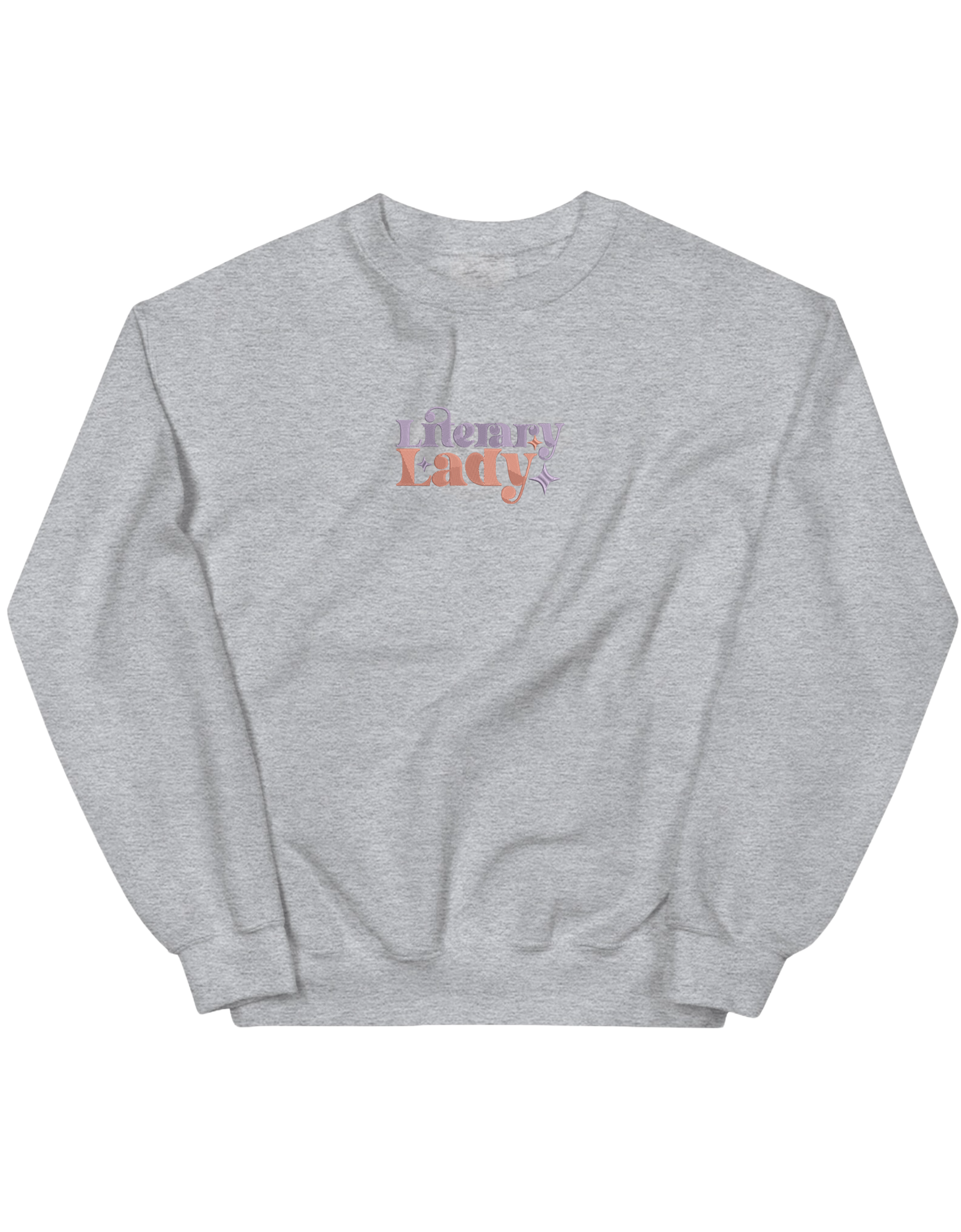 Lady sweatshirt bookish - Thread Muse