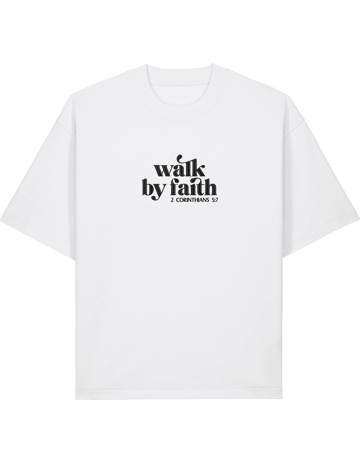 Walk by faith tricou