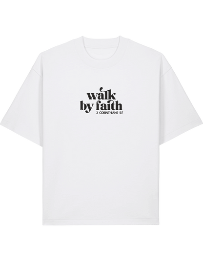 Walk by faith tricou