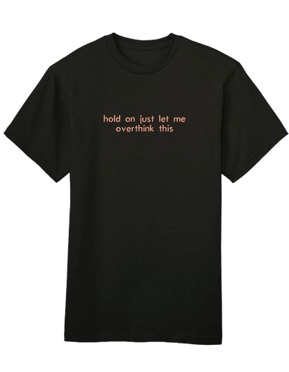 Overthink tricou mesaje - Thread Muse