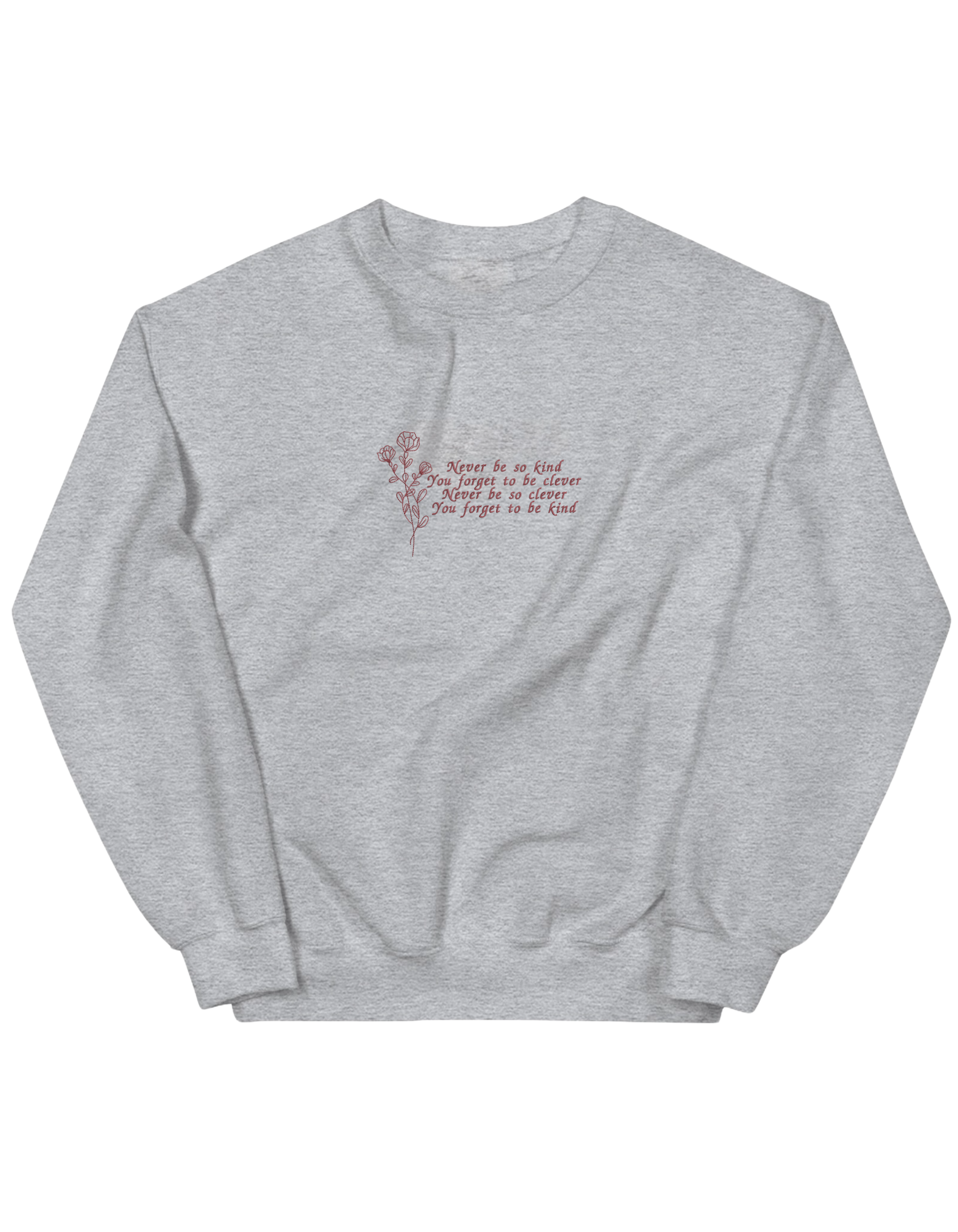 Never be so kind sweatshirt Taylor Swift - Thread Muse