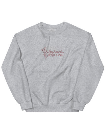 Never be so kind sweatshirt Taylor Swift - Thread Muse