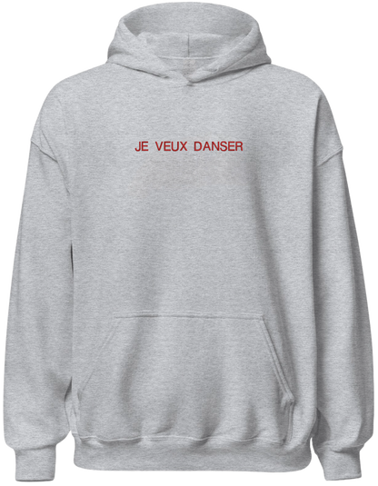Je veux danser hoodie mesaje - Thread Muse