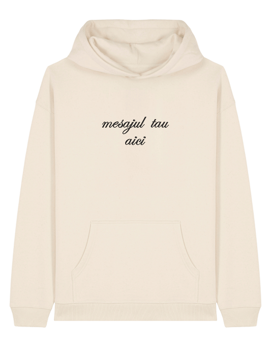 Hanorac personalizat font cursiv