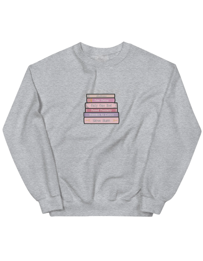 Tropes sweatshirt bookish - Thread Muse