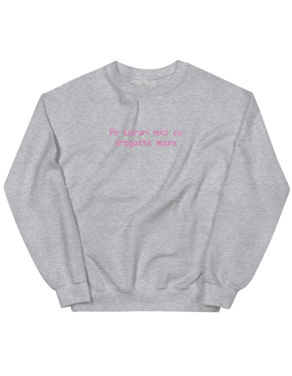 Lucruri mici sweatshirt Girly - Thread Muse