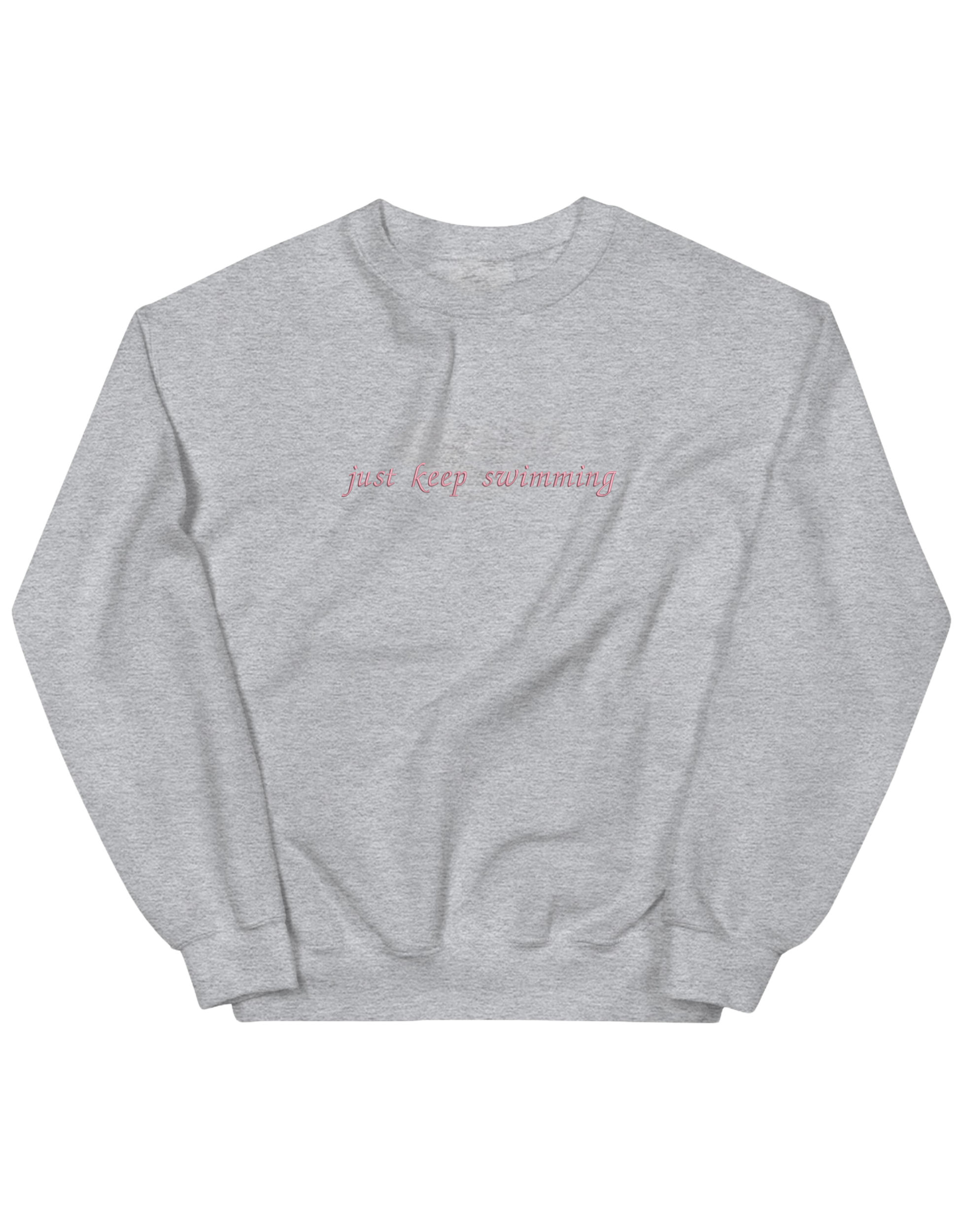 Keep swimming sweatshirt bookish - Thread Muse