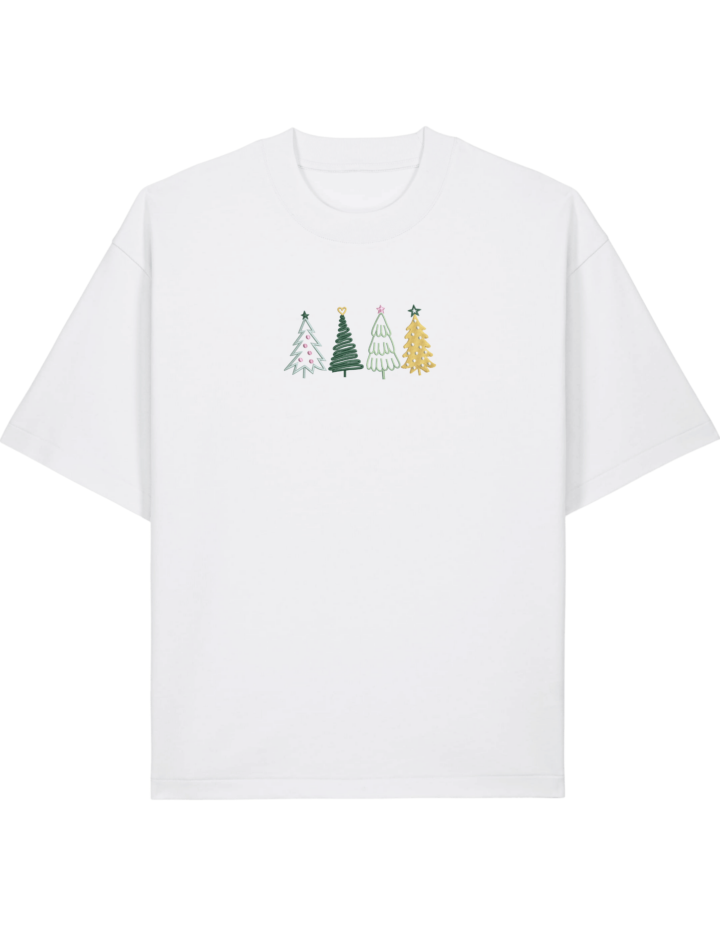 Christmas trees tricou Craciun