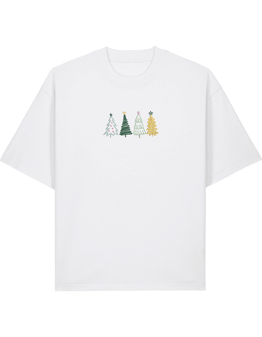 Christmas trees tricou Craciun