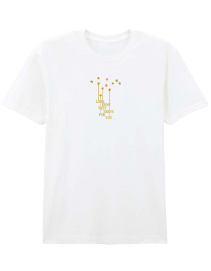They shine tricou Coldplay