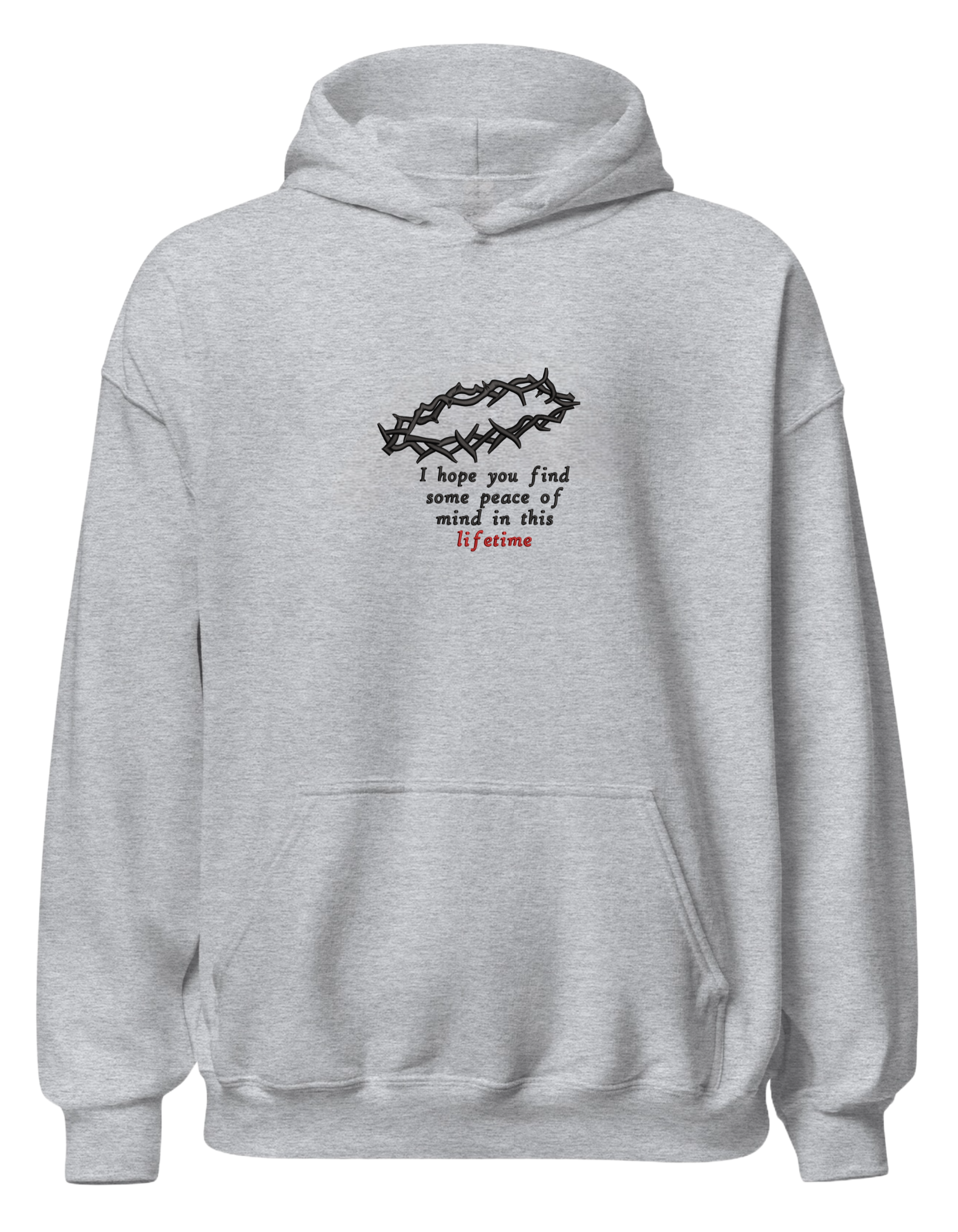 Peace of mind hoodie Kendrick Lamar - Thread Muse