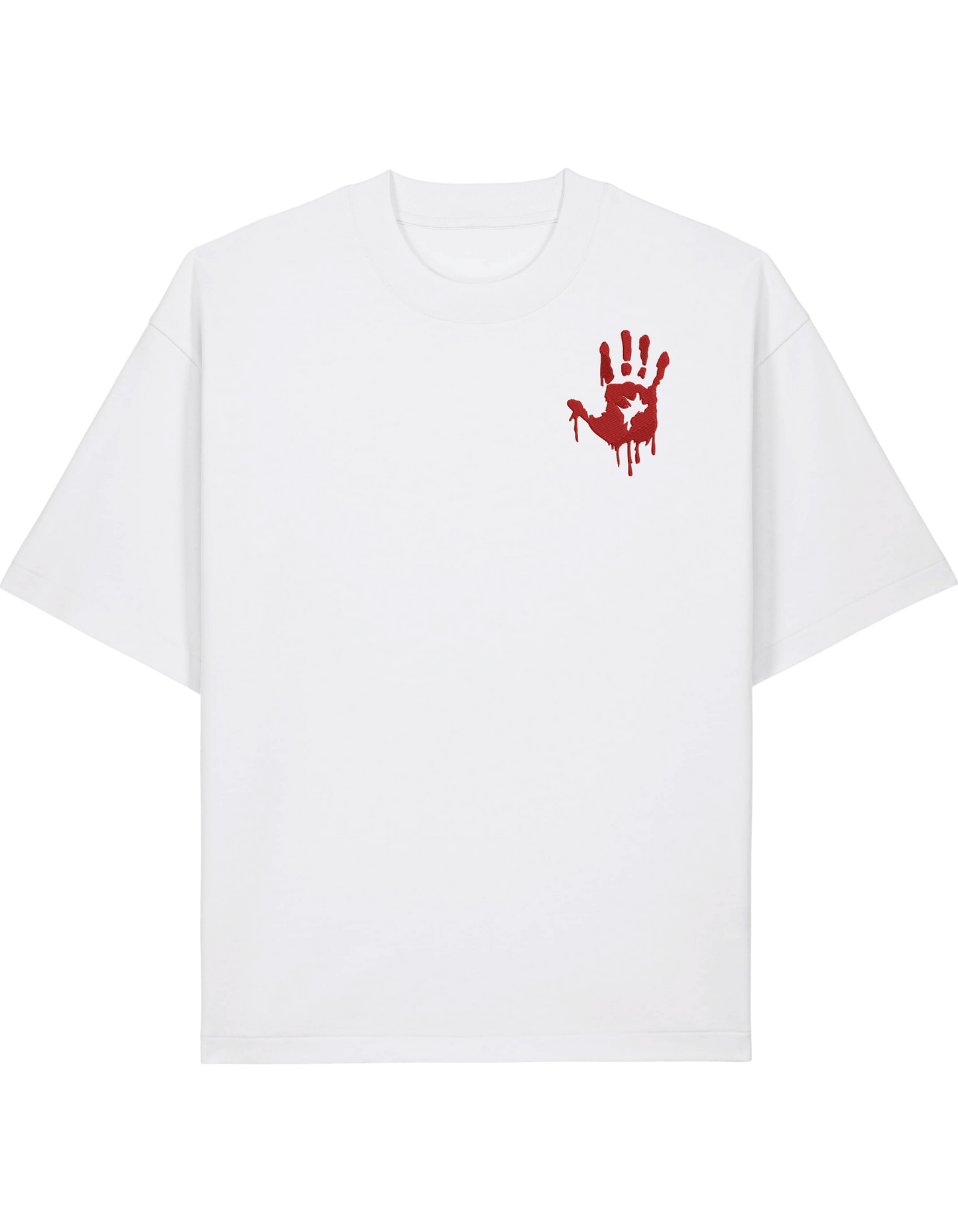 Bloody hand tricou The Walking Dead