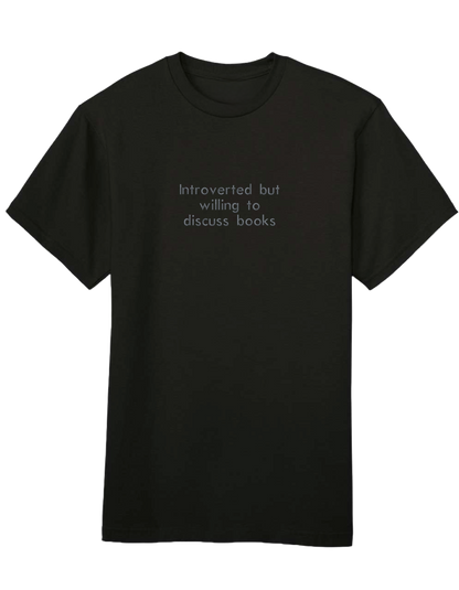 Introverted tricou bookish - Thread Muse
