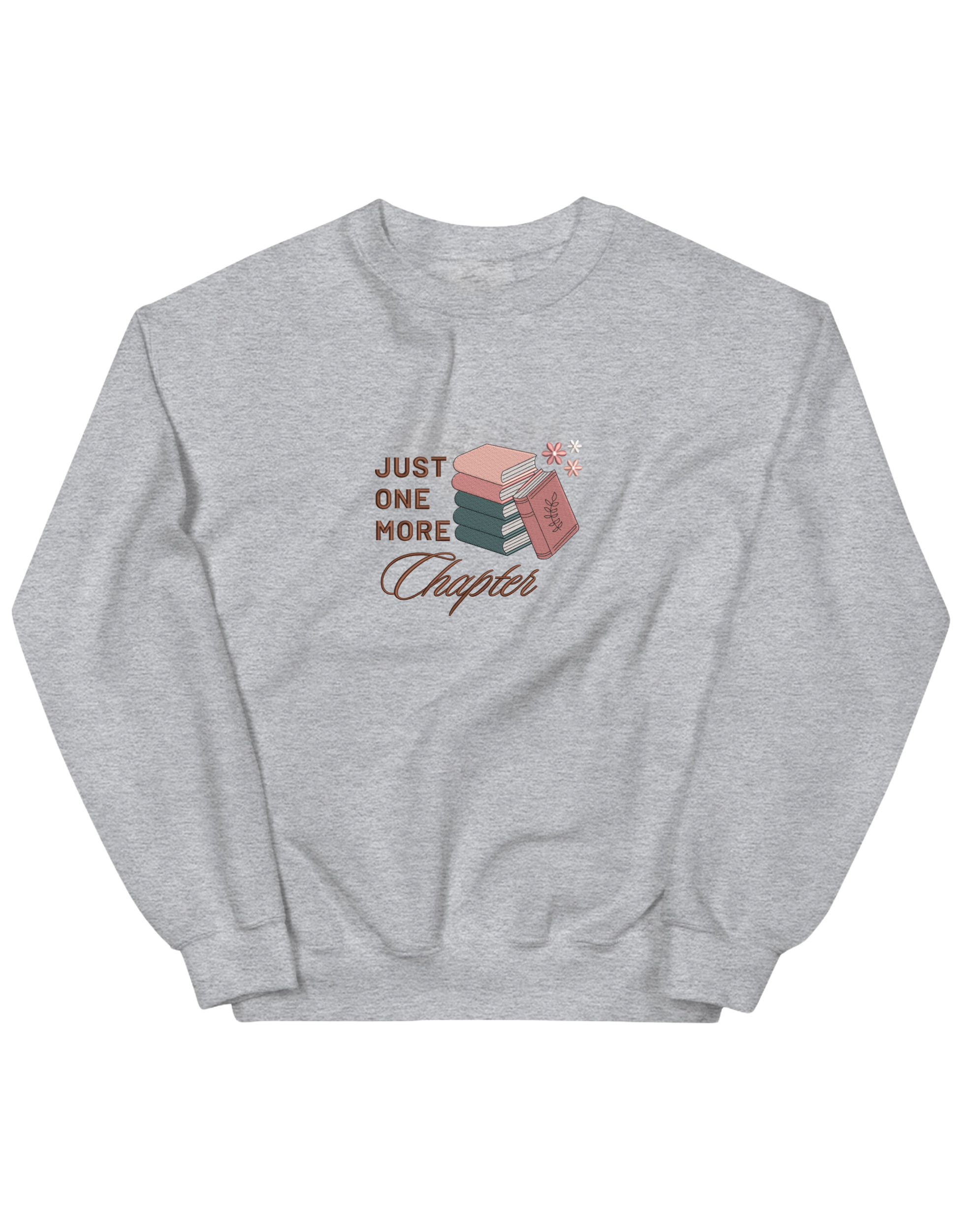 Just one more chapter sweatshirt bookish - Thread Muse