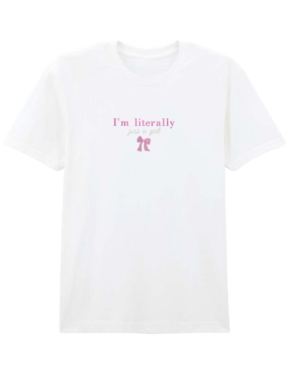 Just a girl tricou Girly
