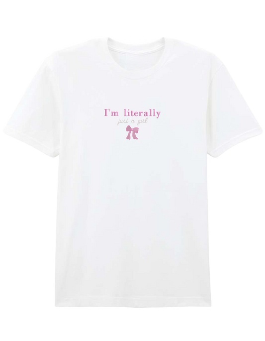 Just a girl tricou Girly