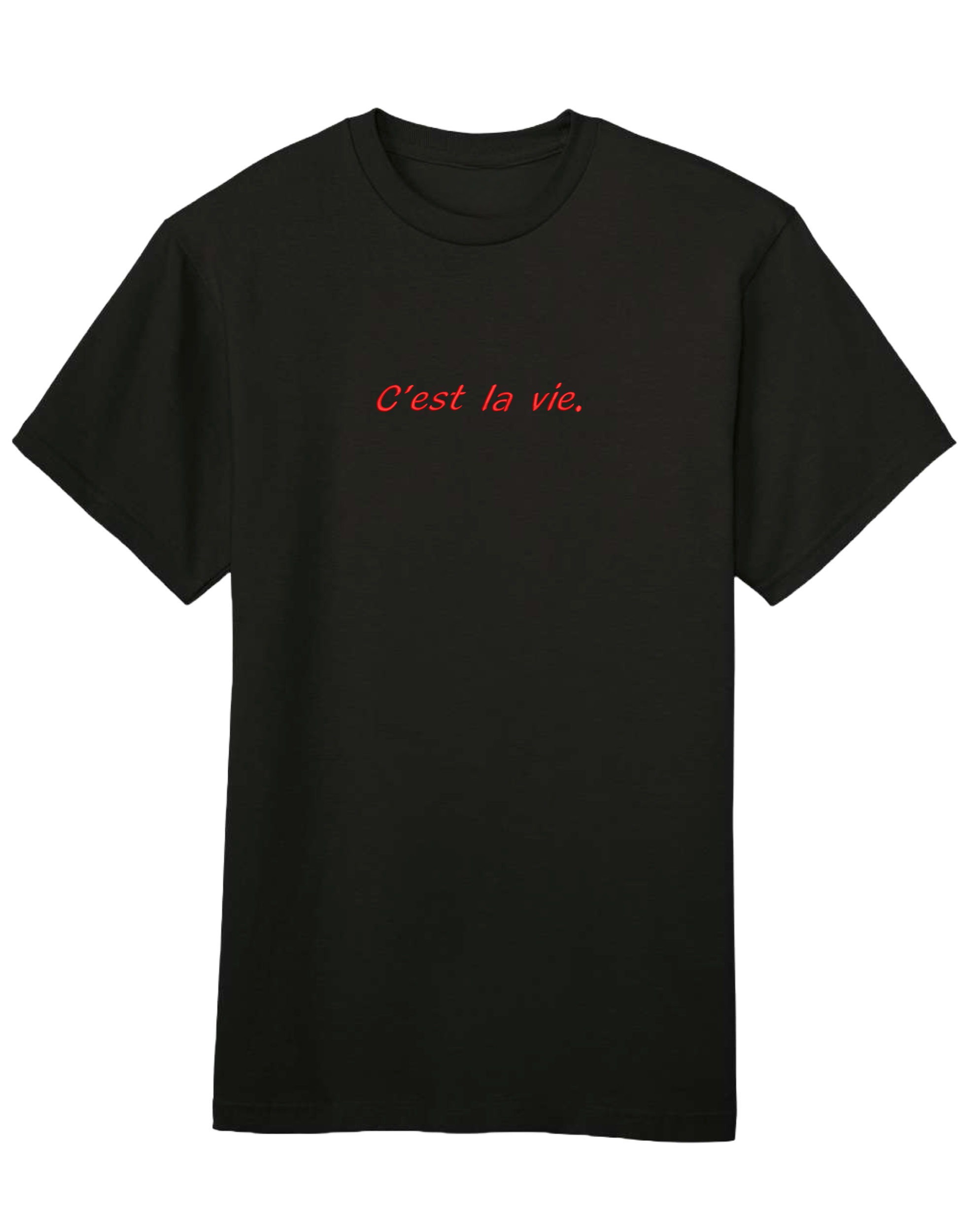 C'est la vie tricou Girly - Thread Muse