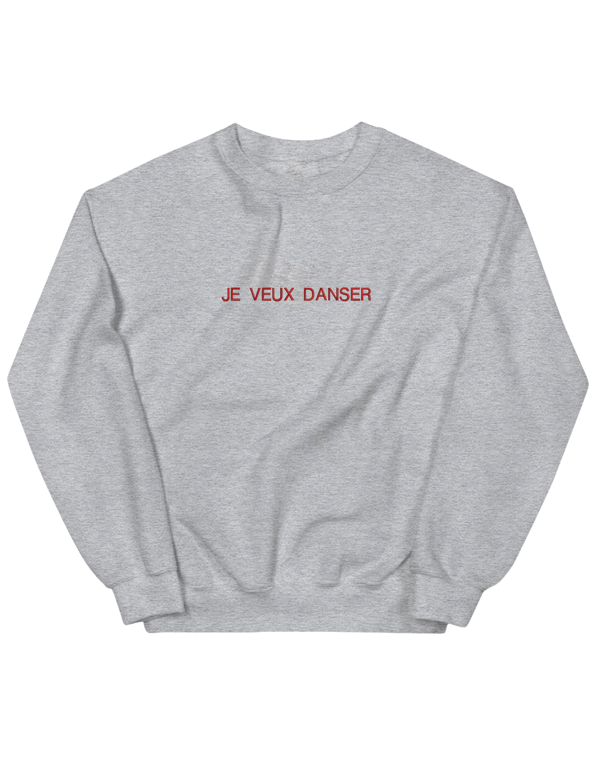 Je veux danser sweatshirt mesaje - Thread Muse