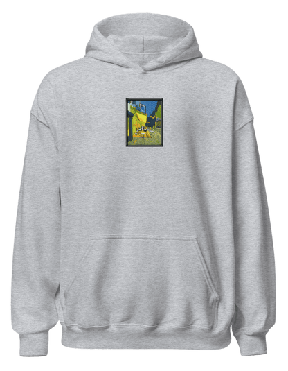 Cafe terrace at night Van Gogh hoodie Picturi - Thread Muse