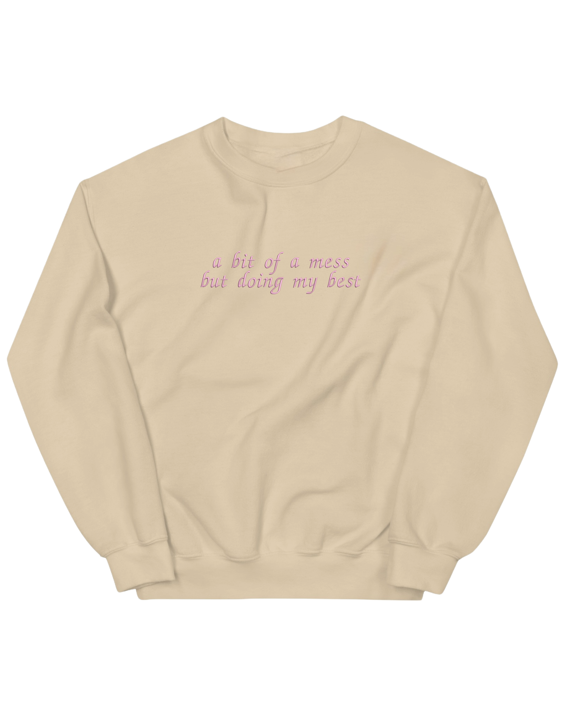 A mess sweatshirt Girly - Thread Muse