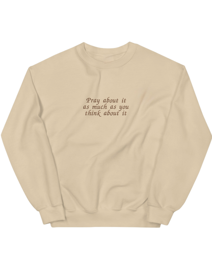 Pray sweatshirt - Thread Muse