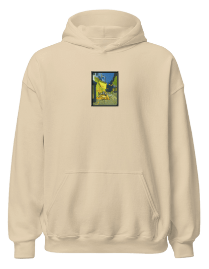 Cafe terrace at night Van Gogh hoodie Picturi - Thread Muse