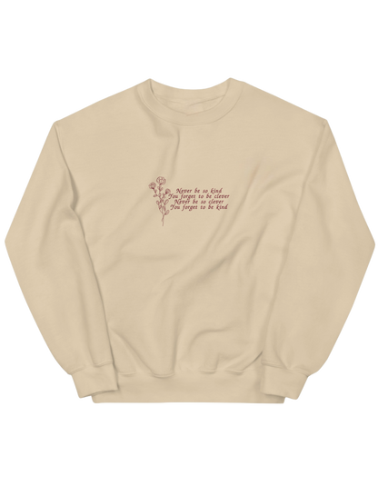 Never be so kind sweatshirt Taylor Swift - Thread Muse