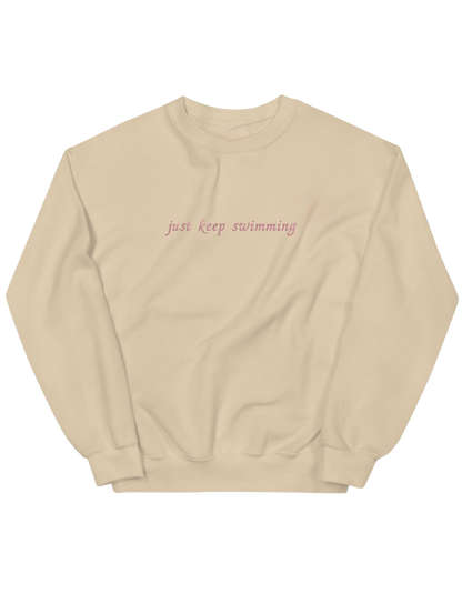 Keep swimming sweatshirt bookish